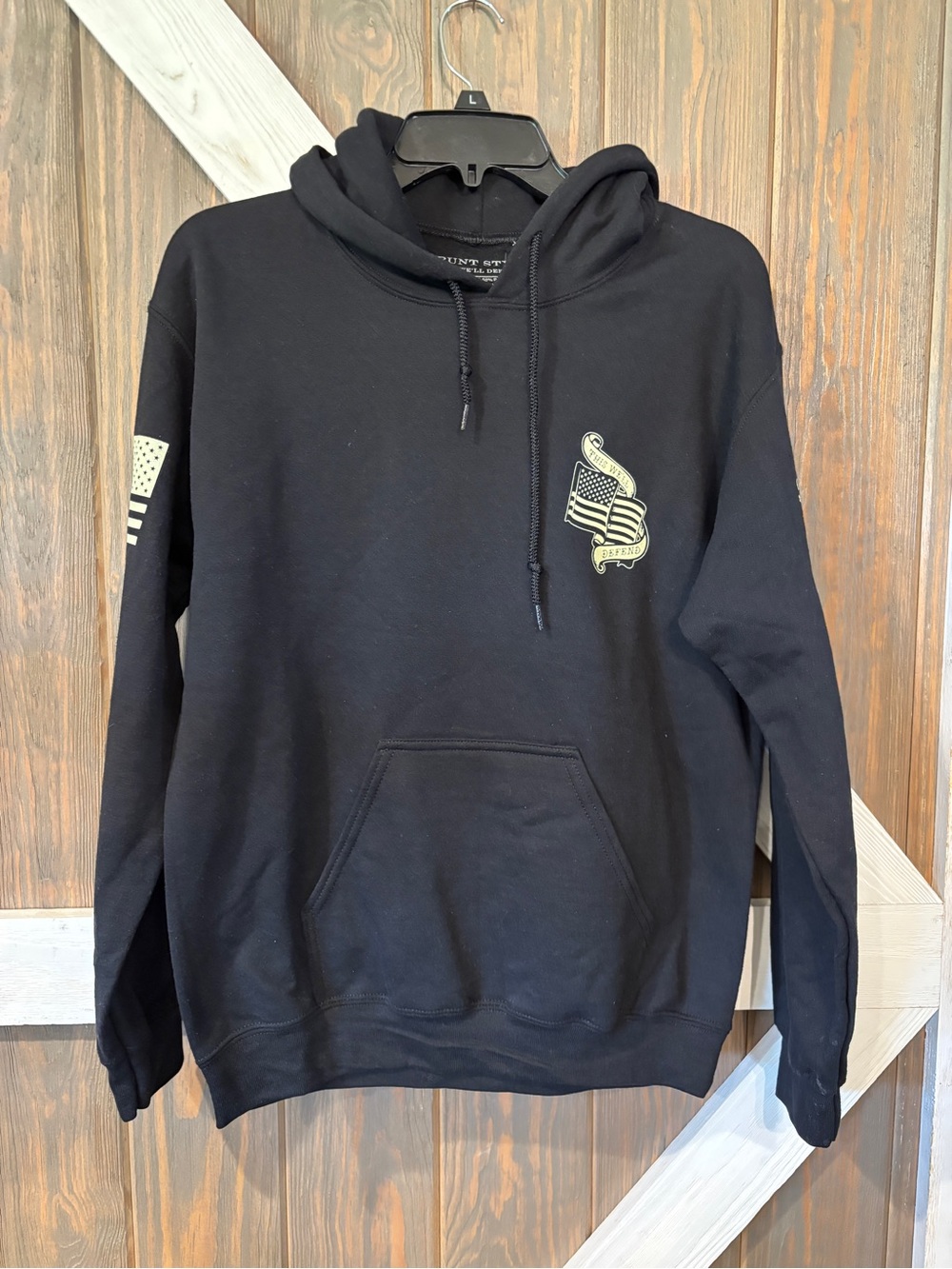 Grunt Style Men’s Black Hoodie Sz Small